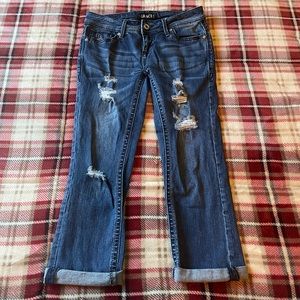 Womens capri jeans